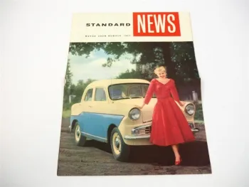 Standard Motor Company Cars Vanguard Werkszeitung News England Coventry 1957