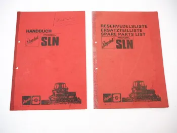 Stegsted SLN Sämaschine Drillmaschine Bedienungsanleitung Ersatzteilliste