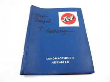 Steib SK SL Ladewagen Stalldungstreuer Ersatzteilliste Ersatzteilkatalog 1960er