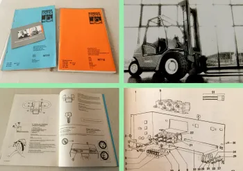 Steinbock Boss WT15 WT16 Instructions de service pieces de rechange 1994