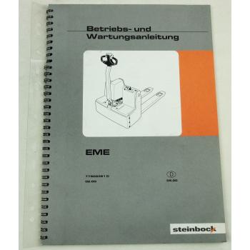 Steinbock EME Elektro Stapler Bedienungsanleitung Betriebtsanleitung 2000