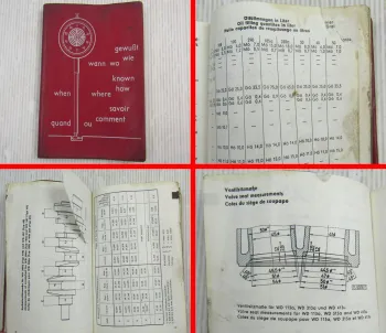 Steyr 30 40 50 185a 190 280a ... 290 Traktoren Werkstattdaten Handbuch 1966