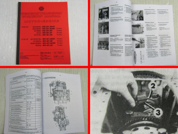 Steyr WD 301 401 Motor Werkstatthandbuch Workshop Manual Engine