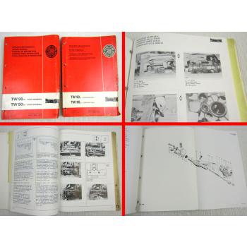 Steyr Werkstatthandbuch Reparaturhandbuch Getriebe TW90 im 8100 8120 a Traktor