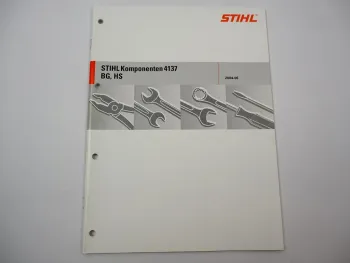 Stihl BG HS 75 80 85 Basismotor 4137 Werkstatthandbuch Reparaturanleitung 2004