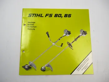 Stihl FS 80 85 Motorsense Betriebsanleitung Bedienungsanleitung 1997