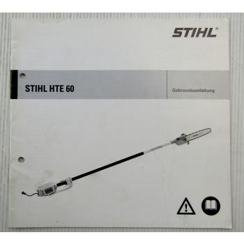 Stihl HTE60 Elektro-Hoch-Entaster Betriebsanleitung Bedienung Wartung 2005