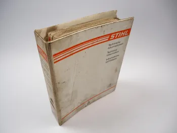 Stihl Motorsägen Sammlung Technische Informationen 1987 - 1998