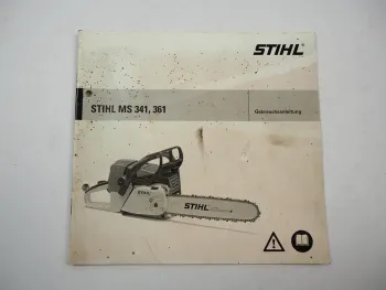 Stihl MS 341 361 Motorsäge Kettensäge Betriebsanleitung 2007