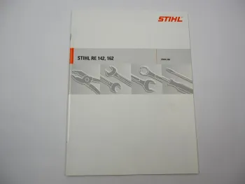 Stihl RE142 162 K / KPlus Hochdruckreiniger Werkstatthandbuch Reparaturanleitung
