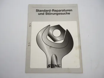 Stihl Werkstatthandbuch Standard Reparatur Störungssuche Motorsäge Motorgeräte