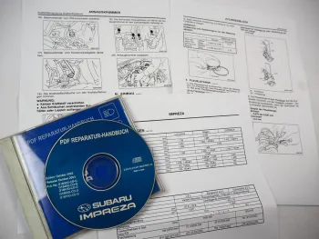 Subaru Impreza 2001 2002 2003 2004 Werkstatthandbuch Original Reparaturanleitung