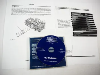 Subaru Impreza Diesel 2008 Konstruktion & Technik Schulung zum Werkstatthandbuch