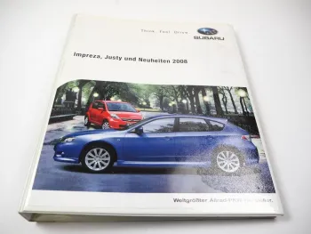 Subaru Impreza GR & Justy M300 Kundendienstschulung Fahrzeug Technik & Aufbau