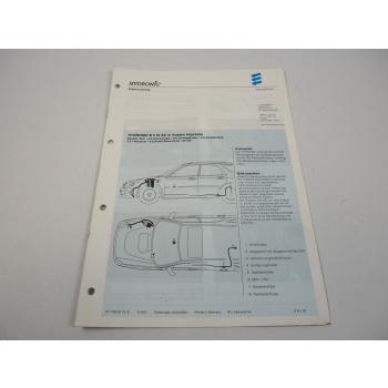 Subaru Imprezza Bj. 2001 Eberspächer Hydronic B5WSC Einbau Heizgerät