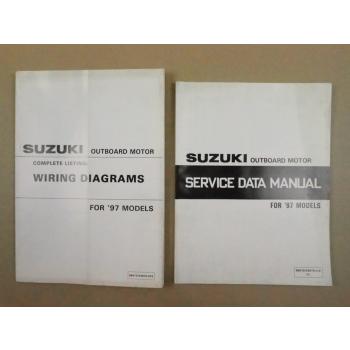 Suzuki 2.2 - 225 Models 1997 Outboard Motor Wiring Diagrams Service Data Manual