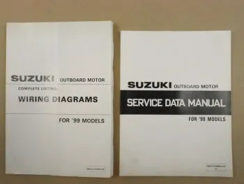 Suzuki 2.2 - 225 Models 1999 Outboard Motor Wiring Diagrams Service Data Manual