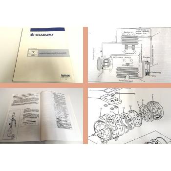 Suzuki allg. Anleitung für Klimaanlagen Funktion Fehlersuche Montage 1994