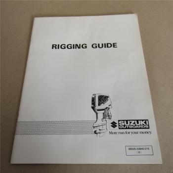 Suzuki DT2 - DT140 Outboard Rigging Technicians Guide Installation 1984