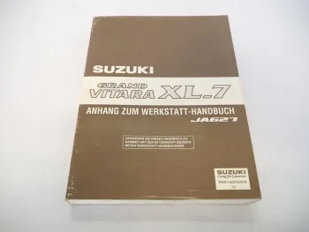 Suzuki Grand Vitara XL-7 JA621 Reparaturanleitung 2003 Nachtrag Werkstatthandbuch