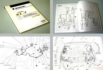 Suzuki Grand Vitara XL-7 Werkstatthandbuch Verkabelung Schaltpläne Elektrik 2001