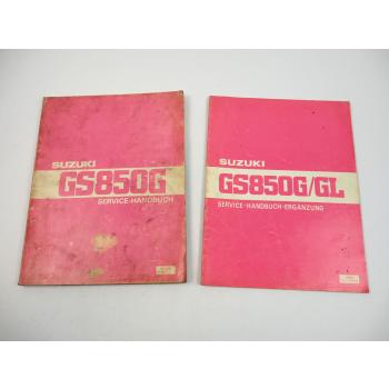 Suzuki GS850 G GL Werktstatthandbuch Servicehandbuch 1979
