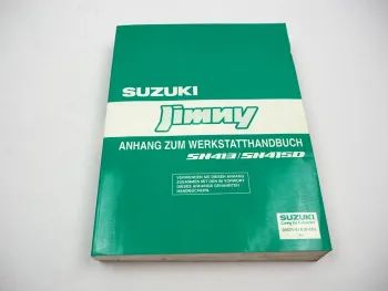 Suzuki Jimny FJ SN413 415D Werkstatthandbuch Nachtrag 10/2004 Reparaturanleitung