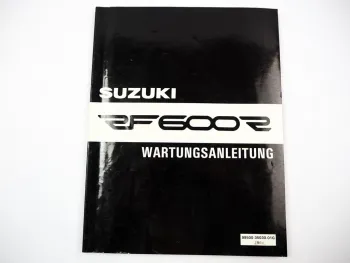 Suzuki RF 600R Werkstatthandbuch 1993 Reparaturanleitung Wartungsanleitung