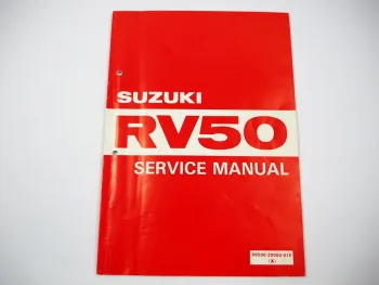 Suzuki RV50 Fun Bike Service Repair Workshop Manual & Maintenance 1973 - 1990