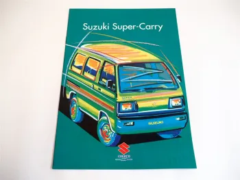 Suzuki Super Carry PKW Transporter Lieferwagen Prospekt 1993