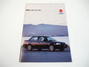 Suzuki Swift 1,0 1,3 1,6 l PKW Prospekt 1990