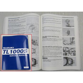 Suzuki TL1000S Service Workshop Manual Maintenance edition 1996