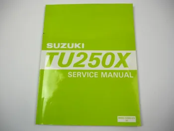 Suzuki TU250 XV from 1996 Service Repair Workshop Manual & Maintenance