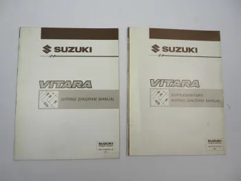 Suzuki Vitara Wiring Diagram Manual März & Oktober 1993 Schaltplan Elektrik