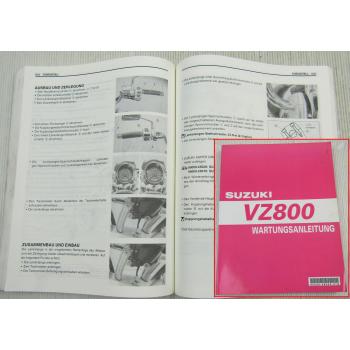 Suzuki VZ800 Marauder K5 Werkstatthandbuch Wartungsanleitung Reparaturanleitung