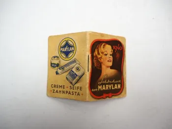 Taschenkalender Marylan Creme Seife Werbung Berlin 1940