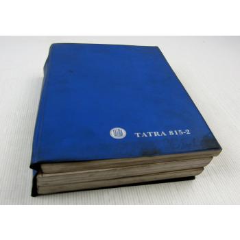 TATRA 815-2 Ersatzteilliste Ersatzteilkatalog Parts List 1992 in 3 Bänden