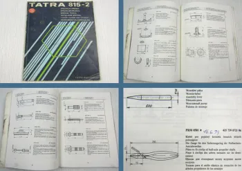 TATRA 815-2 LKW Spezialwerkzeug Katalog Special Tools Specialni Naradi