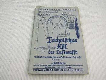 Technisches ABC der Luftwaffe Handbuch 1936