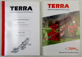 Terra Jet Serie A und B Ersatzteilkatalog Ersatzteilliste + Produktbeschreibung