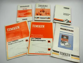 Timken Kegelrollenlager für Nutzfahrzeuge Produktkatalog Technisches Handbuch 1989