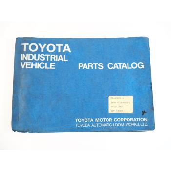 Toyota 02-4FD25V Forklift Truck Gabelstapler Parts Catalog Ersatzteilliste
