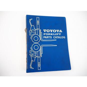 Toyota 2FD 2FG 32 35 40 2FGE30 Forklift Attachment Parts Catalog 1977