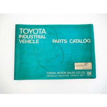 Toyota 3FD 28 30 Forklift Truck Gabelstapler Ersatzteilliste Parts Catalog