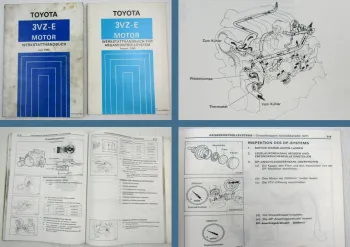 Toyota 4Runner 3.0l V6 Motor 3VZ-E ab 1989 Werkstatthandbuch Reparaturanleitung