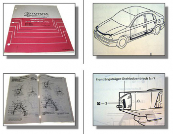Toyota Avensis Corona FWD T22 Werkstatthandbuch Karosserie Reparaturanleitung