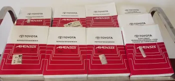 Toyota Avensis T25 Reparatiehandboek Werkplaatshandboek 2003 2004 9 delen