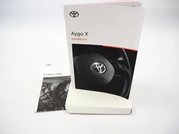 Toyota Aygo X Bedienungsanleitung Betriebsanleitung 2023 Bordmappe Deutsch