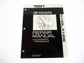 Toyota Camry 1991 Repair Manual Automatic Transaxle A140L A140E
