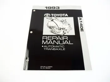 Toyota Camry 1993 Repair Manual Automatic Transaxle A140E